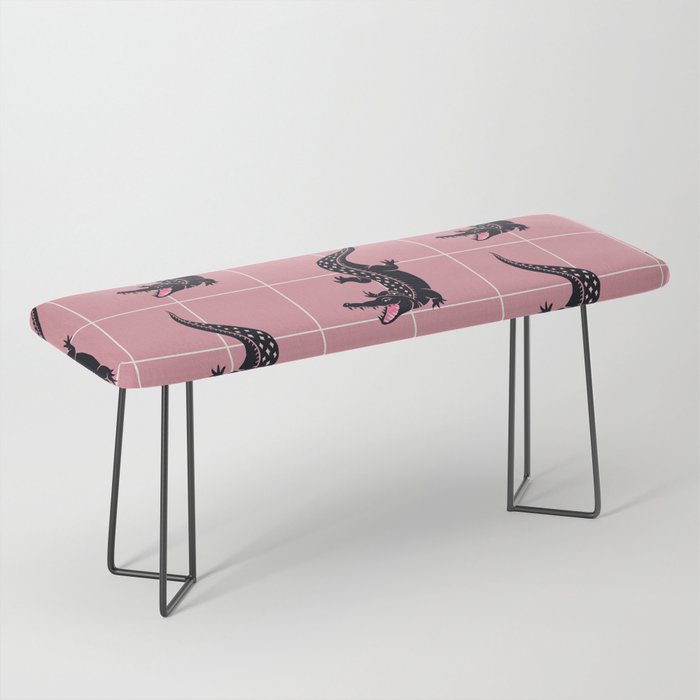 Crocodile - Dusty Rose Palette Bench Gallery Image 1