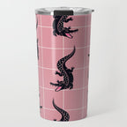 Crocodile - Dusty Rose Palette Travel Mug Gallery Image 1