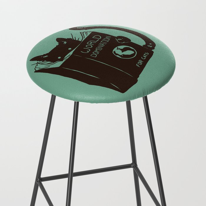 World Domination for Cats (Green) Stool Gallery Image 2
