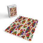 Rainbow Moth Print Jigsaw Puzzle Gallery Image 2