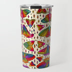 Rainbow Moth Print Travel Mug Gallery Image 1