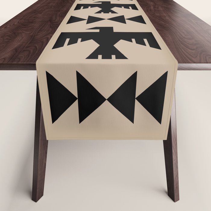 Southwestern Eagle and Arrow Pattern 125 Table Runner Gallery Image 1