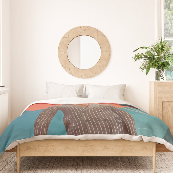 I met You at strange times Duvet Cover Gallery Image 3