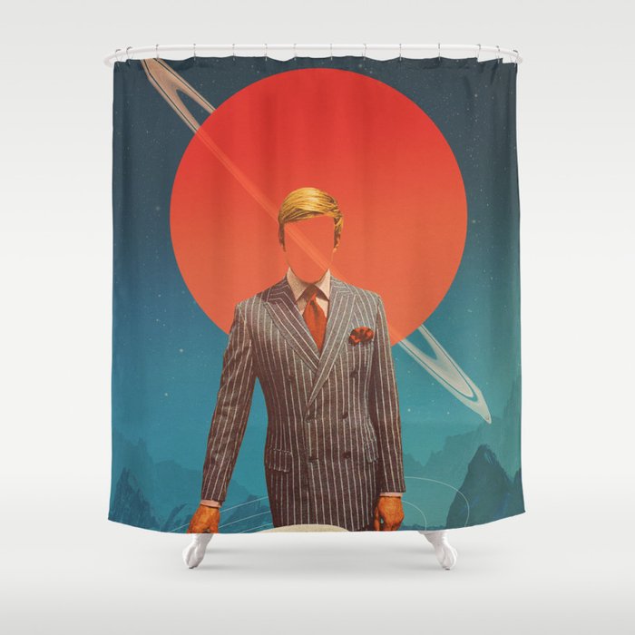 I met You at strange times Shower Curtain Gallery Image 1