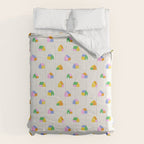 Colorful toy house city pattern Comforter Gallery Image 6
