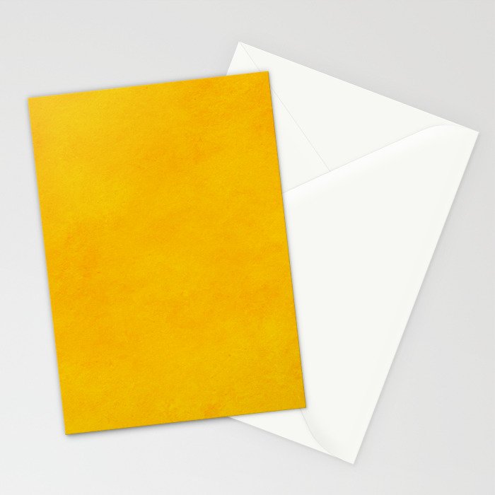 yellow curry mustard color trend plain texture Stationery Card Gallery Image 2