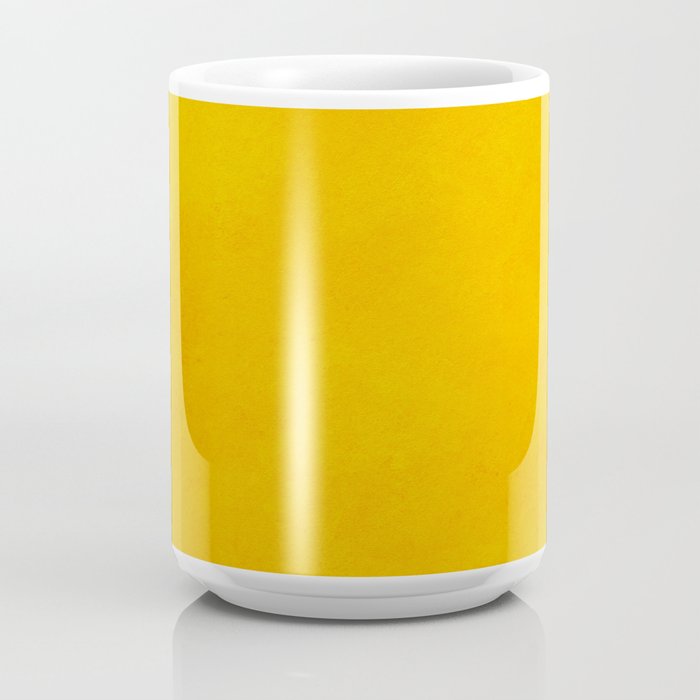 yellow curry mustard color trend plain texture Coffee Mug Gallery Image 4