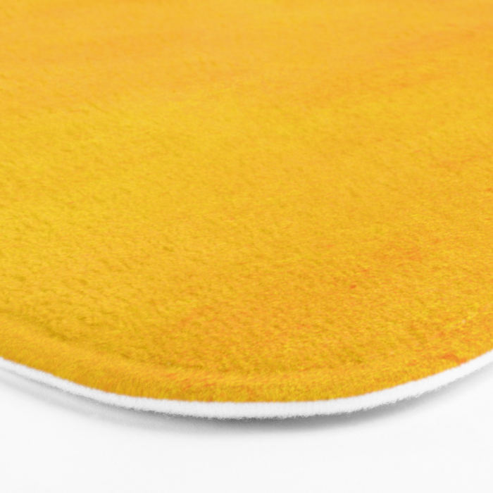 yellow curry mustard color trend plain texture Bath Mat Gallery Image 3