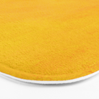yellow curry mustard color trend plain texture Bath Mat Gallery Image 3
