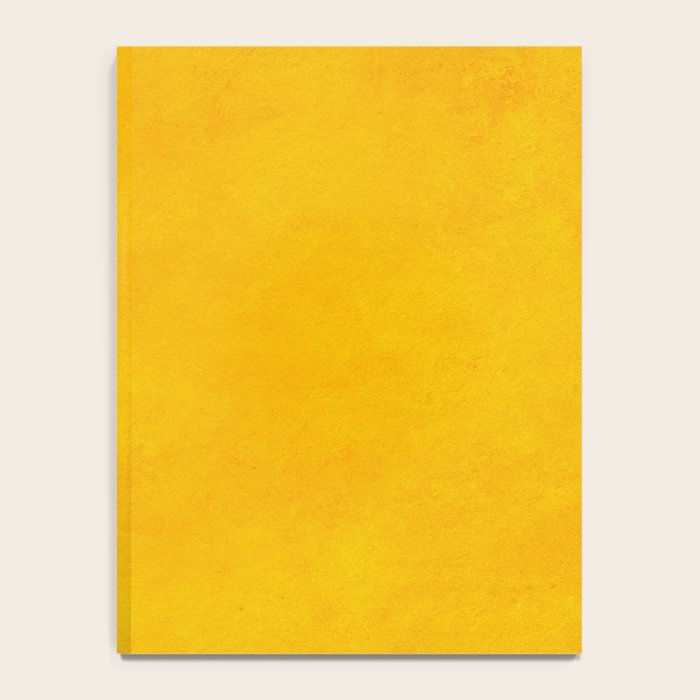 yellow curry mustard color trend plain texture Notebook Gallery Image 4