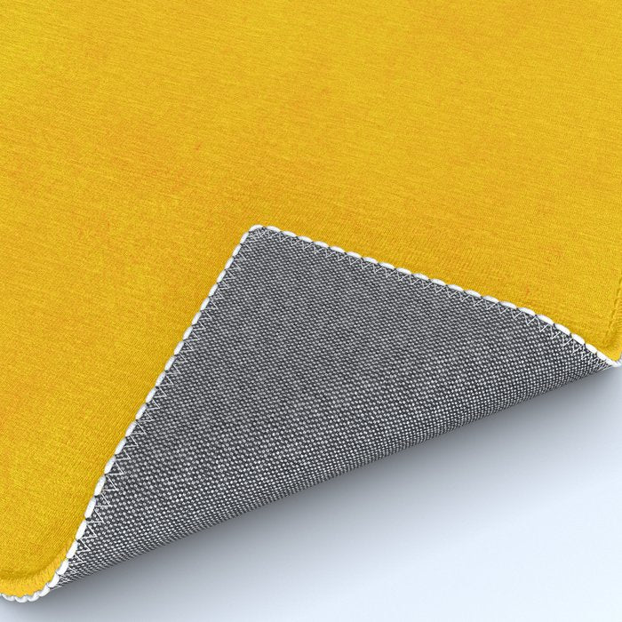 yellow curry mustard color trend plain texture Rug Gallery Image 4