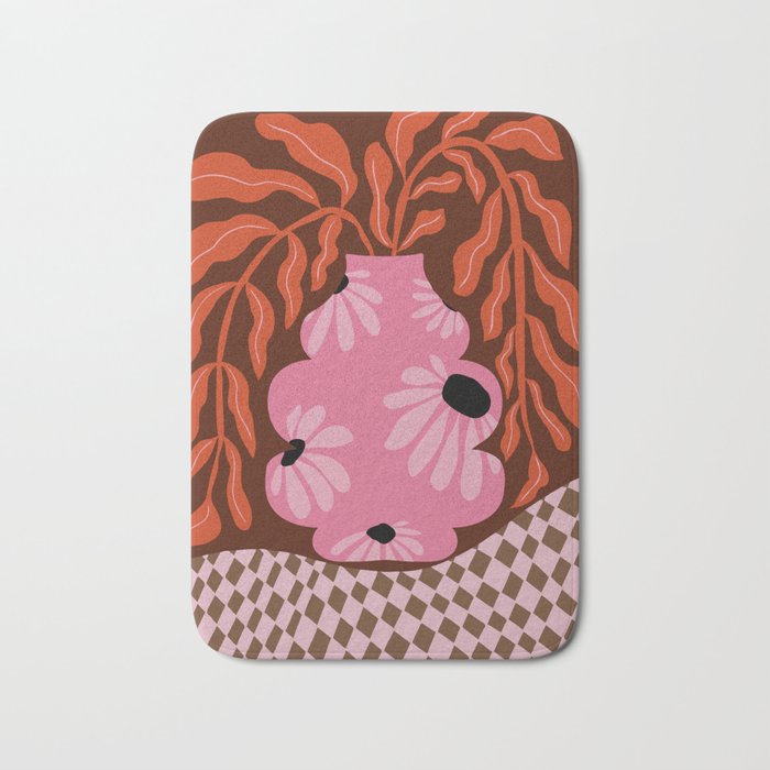 Happy fern fall Bath Mat Gallery Image 1