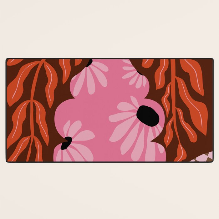 Happy fern fall Desk Mat Gallery Image 3
