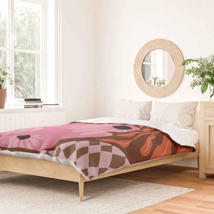 Happy fern fall Duvet Cover Gallery Image 2