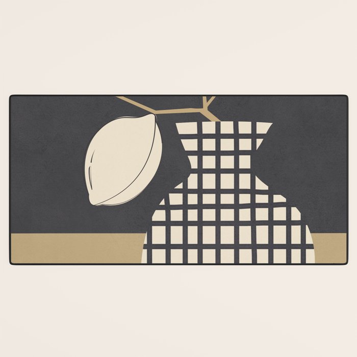 Lemon Stillness 1 Desk Mat Gallery Image 3