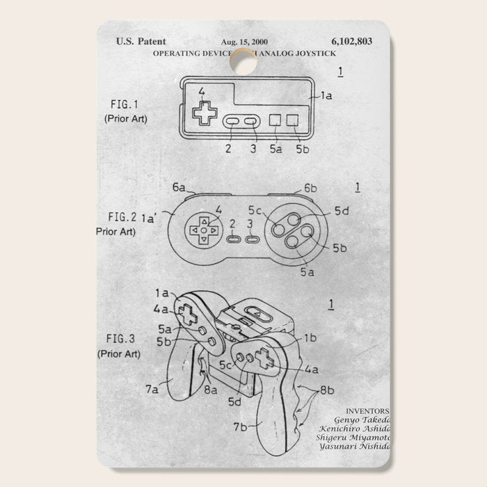 Game controller Cutting Board Gallery Image 1