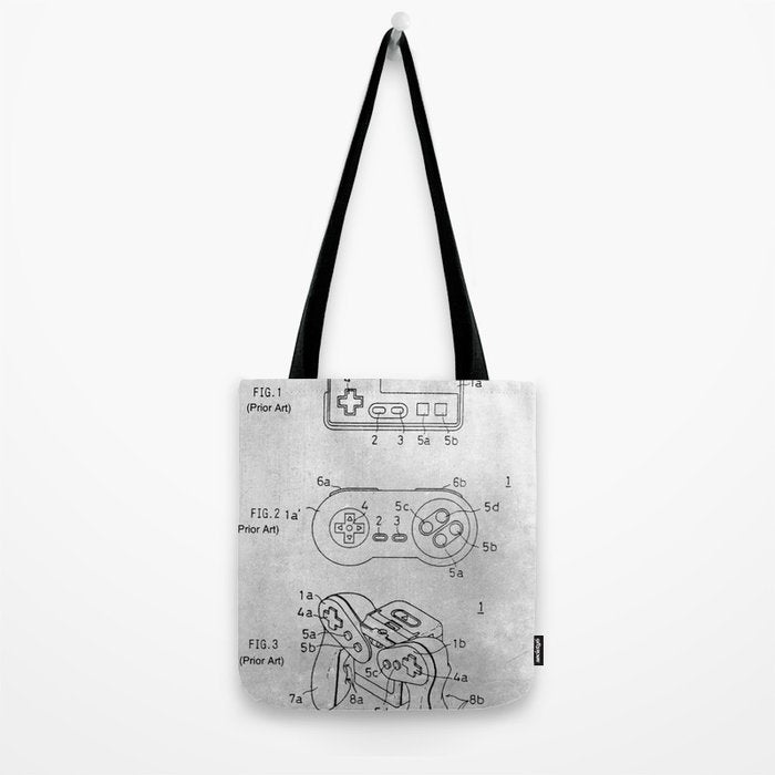 Game controller Tote Bag Gallery Image 2