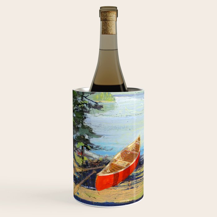 me and you and the red canoe Wine Chiller Gallery Image 2