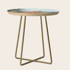 me and you and the red canoe Side Table Gallery Image 1