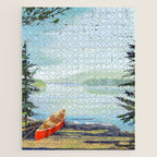 me and you and the red canoe Jigsaw Puzzle Gallery Image 1