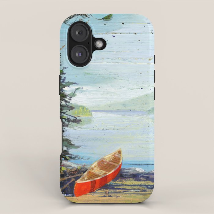 me and you and the red canoe iPhone Case Gallery Image 1