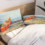 me and you and the red canoe Pillow Sham Gallery Image 2