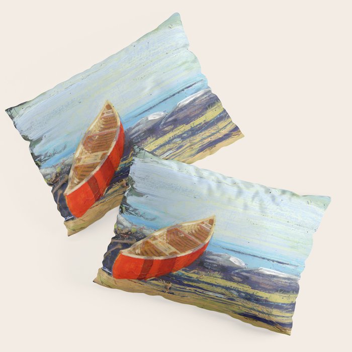 me and you and the red canoe Pillow Sham Gallery Image 3