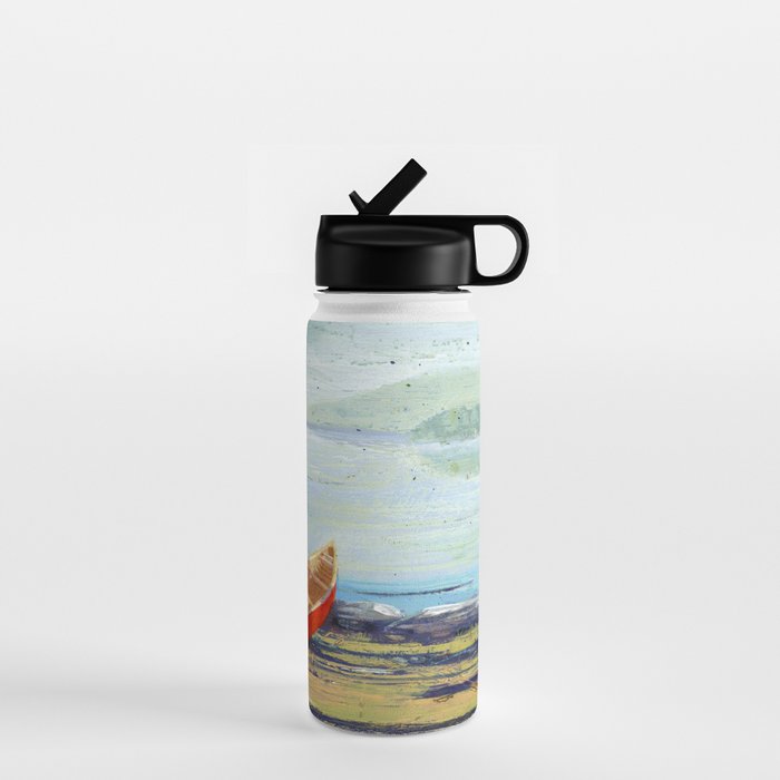 me and you and the red canoe Water Bottle Gallery Image 1