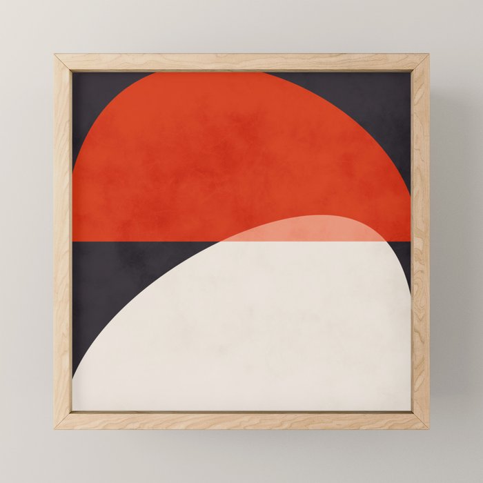 geometry shapes Mini Art Print Gallery Image 1
