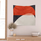geometry shapes Wall Tapestry Gallery Image 2