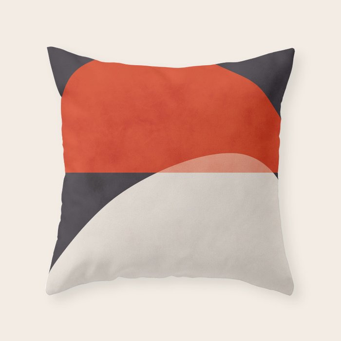 geometry shapes Throw Pillow Gallery Image 6
