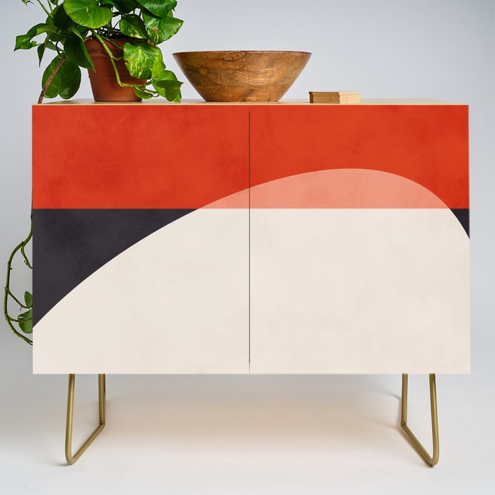 geometry shapes Credenza Gallery Image 1