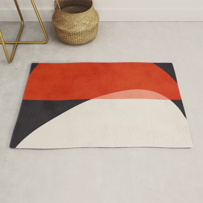 geometry shapes Rug Gallery Image 1