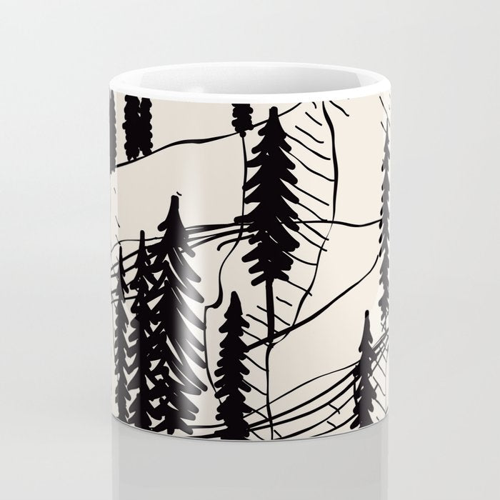 Mountain Forest Coffee Mug Gallery Image 4