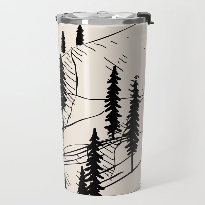 Mountain Forest Travel Mug Gallery Image 2