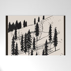 Mountain Forest Welcome Mat Gallery Image 1