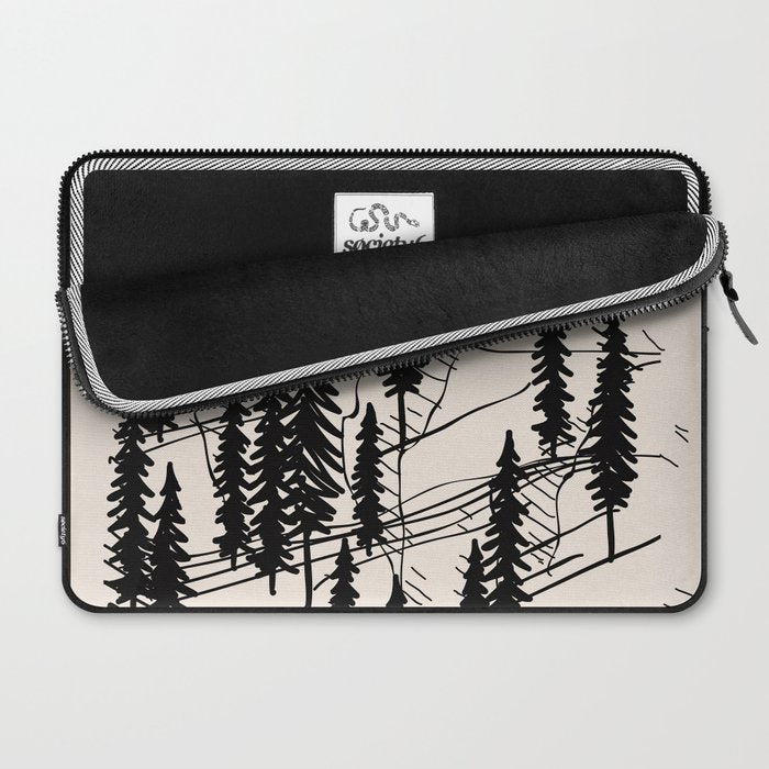 Mountain Forest Laptop Sleeve Gallery Image 2