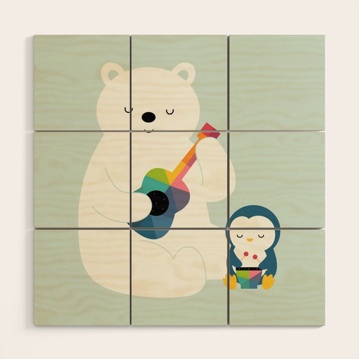 A Little Band Wood Wall Art Gallery Image 1