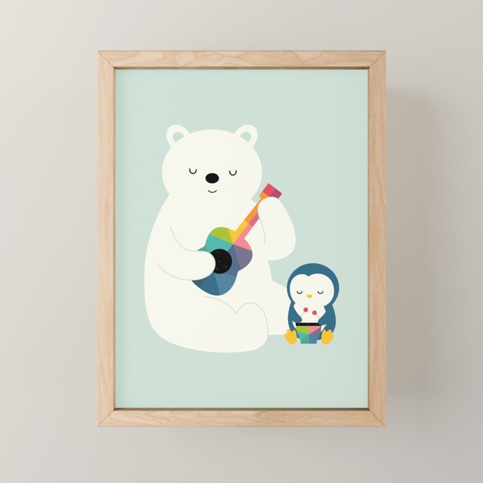 A Little Band Mini Art Print Gallery Image 1