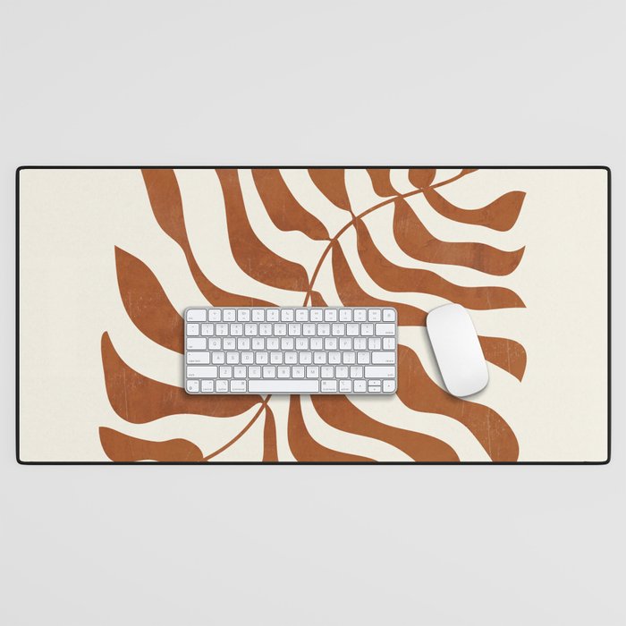 minimal plant 8 Desk Mat Gallery Image 1