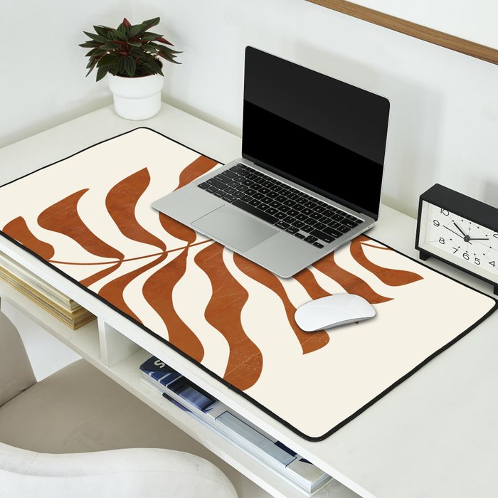 minimal plant 8 Desk Mat Gallery Image 2