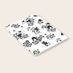 Black and white oriental pattern Notebook Gallery Image 2