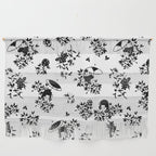 Black and white oriental pattern Wall Hanging Gallery Image 1