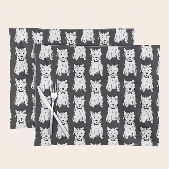 Milo the dog Placemat Gallery Image 1