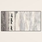 Horses on the Beach Desk Mat Gallery Image 3
