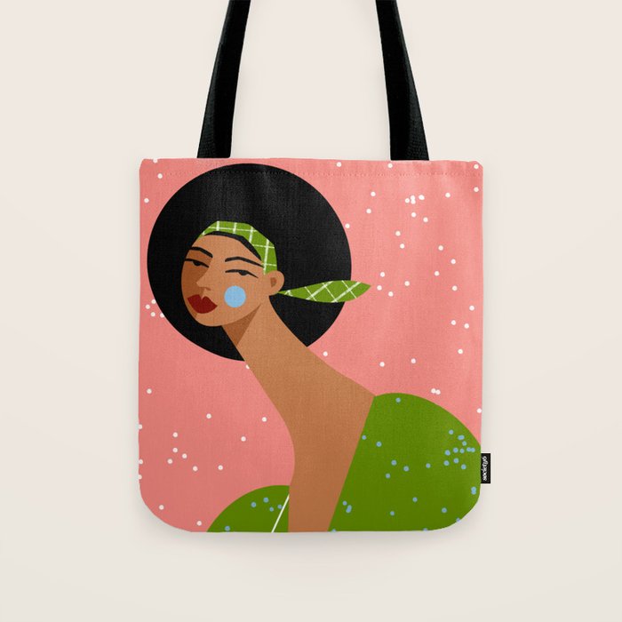 Dotty Tote Bag Gallery Image 1