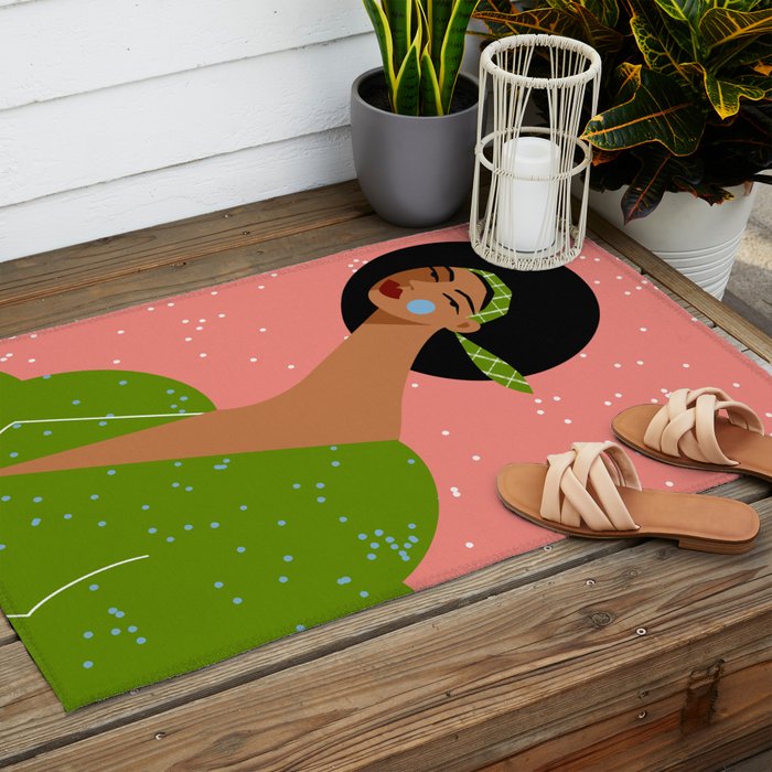 Dotty Outdoor Rug Gallery Image 2