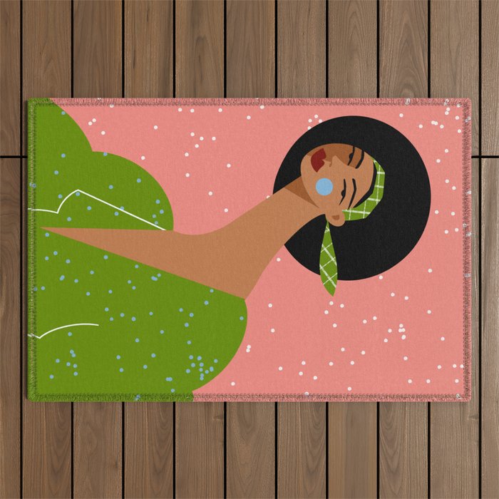 Dotty Outdoor Rug Gallery Image 1