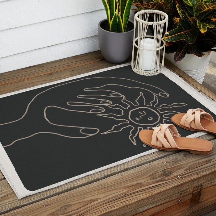 Shadow 1 Outdoor Rug Gallery Image 2