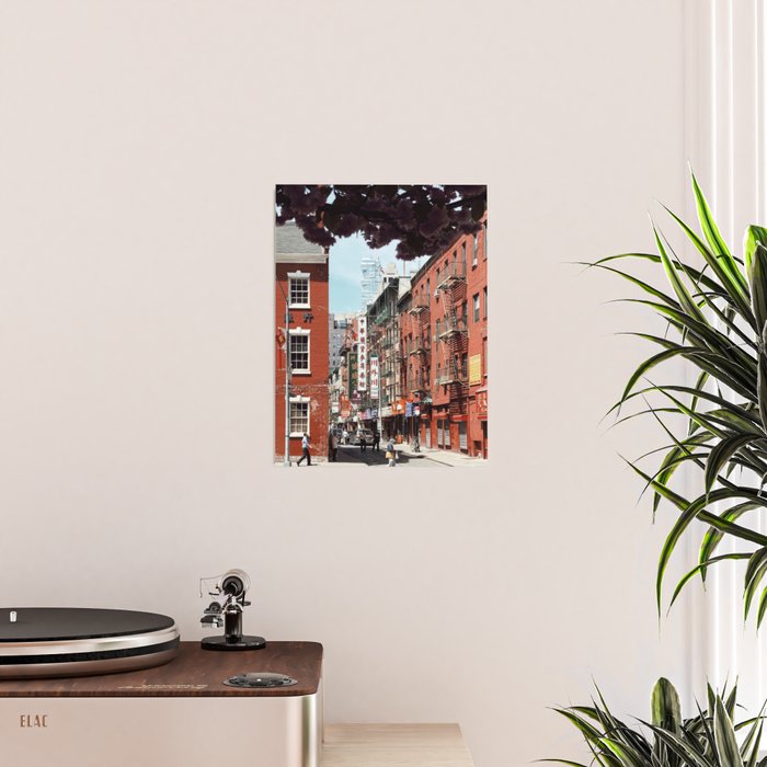 New York China Town Streets Poster Gallery Image 2